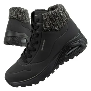 Buty Skechers Uno Rugged W 167988 (kolor Czarny, rozmiar 37.5) - Buty sportowe damskie - miniaturka - grafika 1