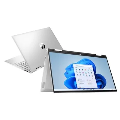 Laptop/Tablet 2w1 HP Pavilion x360 Convertible 15-er1041nw FHD Dotykowy i5-1235U/16GB/512GB SSD/INT/Win11H Srebrny (Natural Silver)