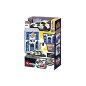 Samochody i pojazdy dla dzieci - Bburago Str. Fire City Police Station 1:43 - miniaturka - grafika 1