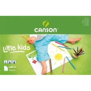 Blok rysunkowy Canson biały A2/30k, 90g - Szkolne artykuły papiernicze - miniaturka - grafika 1