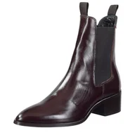 Kozaki damskie - GANT FOOTWEAR ST BROOMLY Chelsea damskie kozaki, Dark Brown, 42 EU, ciemnobrązowy, 42 EU - miniaturka - grafika 1