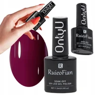 Lakiery do paznokci - Jagodowy Hybrydowy Lakier Do Paznokci Z Polyskiem Lakier Uv Onlyu/L054 - miniaturka - grafika 1