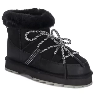 Buty EMU Australia botki damskie Blurred Micro Black-41 - Botki damskie - miniaturka - grafika 1