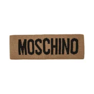 Czapki damskie - Moschino Opaska z dodatkiem wełny i kaszmiru - miniaturka - grafika 1