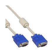 Kable komputerowe i do monitorów - InLine 17720 kabel S-VGA 15-pin HD wtyczka 20 m Beige 4043718001521 - miniaturka - grafika 1