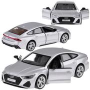 Samochody i pojazdy dla dzieci - Zabawkowy samochodzik, auto Audi RS 7 Sportback 1:35, metalowe - miniaturka - grafika 1