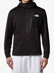 Bluza polarowa The North Face Ma FZ Fleece - tnf black - Bluzy sportowe męskie - miniaturka - grafika 1