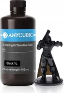 Filamenty i akcesoria do drukarek 3D - Anycubic Żywica UV 1L Black Czarna - miniaturka - grafika 1