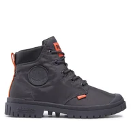 Botki damskie - Trapery Palladium Pampa Sp20 Cuff Wp+ 76835-021-M Szary - miniaturka - grafika 1