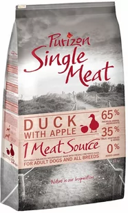 Purizon Single Meat Adult kaczka z jabłkiem bez zbóż 4 kg - Sucha karma dla psów - miniaturka - grafika 1