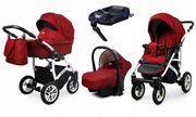 Wózki dziecięce - BabyLux Queen 4w1 + baza Isofix 5903890853846 - miniaturka - grafika 1