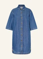 Sukienki - Marc O'polo Sukienka Jeansowa Z Rękawami 3/4 blau - miniaturka - grafika 1