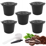 Kawa w kapsułkach i saszetkach - 5 X KAPSUŁKI NESPRESSO WIELOKROTNEGO UŻYTKU KAWY - miniaturka - grafika 1