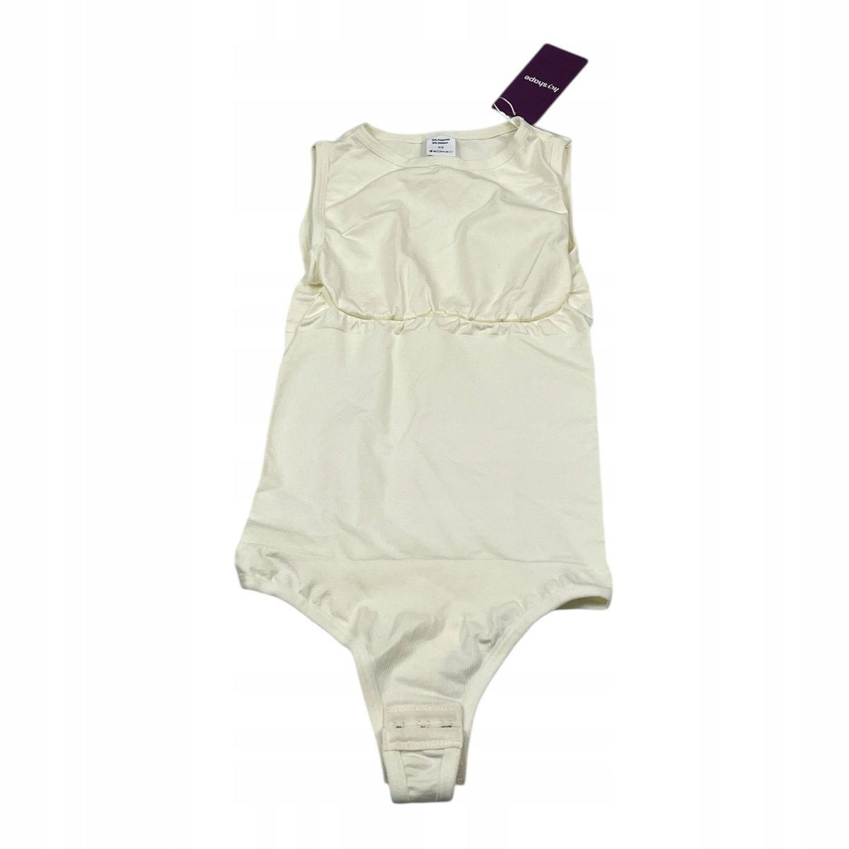 Body z okrągłym dekoltem i stringami Heyshape modelujące XS