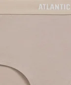 Majtki damskie - FIGI ATLANTIC 3CLP-009 WL25 (kolor beżowy-waniliowy-niebieski j., rozmiar S) - miniaturka - grafika 1