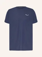 Koszulki męskie - Salewa T-Shirt Puez Dry'ton blau - SALEWA - miniaturka - grafika 1