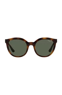 Vogue okulary przeciwsłoneczne damskie kolor brązowy - - Okulary przeciwsłoneczne - miniaturka - grafika 1