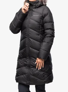 Płaszcz puchowy damski Marmot Montreaux Coat - black - Kurtki męskie - miniaturka - grafika 1