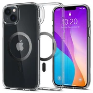 Etui i futerały do telefonów - Etui SPIGEN Ultra Hybrid Mag MagSafe do Apple iPhone 14 Plus Przezroczysty - miniaturka - grafika 1