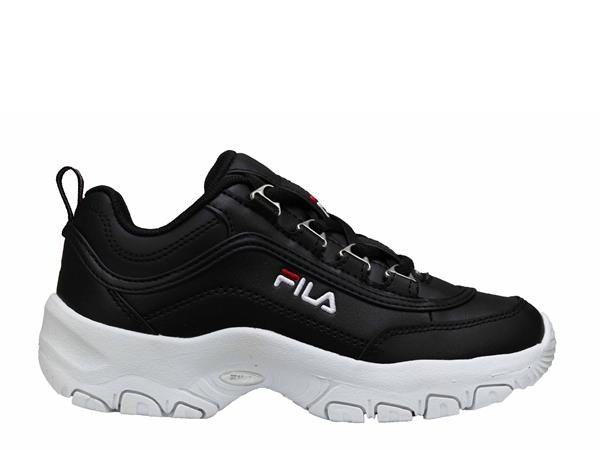 Buty dziecięce Fila 101078125Y STRADA LOW KIDS Czarne