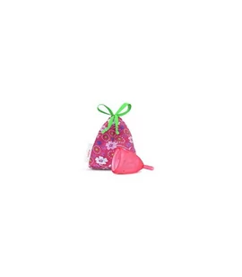 Lady Cup Lady Cup, kubeczek menstruacyjny, Sweet Strawberry, rozmiar S - Kubeczki menstruacyjne - miniaturka - grafika 1