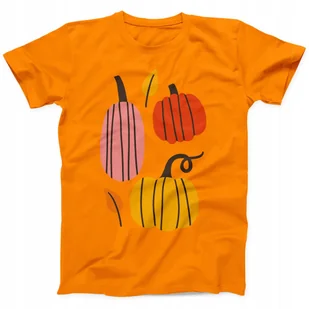 Koszulka Dziecięca Święto Dyni dla Chłopca Dziewczynki Jesień Liście Dynie - Moda i Uroda OUTLET - miniaturka - grafika 1