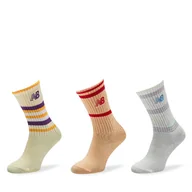 Skarpetki dla dzieci - Zestaw 3 par wysokich skarpet dziecięcych New Balance LAS49363 Kolorowy - miniaturka - grafika 1