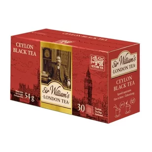 Sir William's Sir William's Ceylon Black Tea ex30 herbata czarna SIR.WIL.CEYL.BL.EX30 - Herbata - miniaturka - grafika 1
