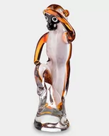 Figurki dekoracyjne - Duża Figura Szklana w Stylu Murano Małpa - miniaturka - grafika 1