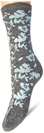 Skarpetki damskie - Esprit Vintage Flower W So Skarpety damskie, Grau (Light Grey Mel. 3390, 35-38 EU - miniaturka - grafika 1