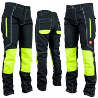 Odzież robocza - Spodnie robocze męskie ODBLASKOWE OSTRZEGAWCZE ochronne wzmocnione URGENT - miniaturka - grafika 1