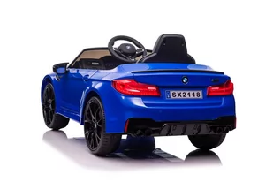 Auto Na Akumulator BMW M5 DRIFT Niebieskie - Pojazdy elektryczne dla dzieci - miniaturka - grafika 4