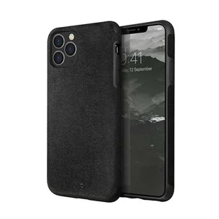 UNIQ Etui Uniq Sueve iPhone 11 Pro, czarne 8886463670989 - Etui i futerały do telefonów - miniaturka - grafika 1