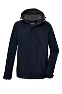 Kurtki męskie - killtec Męska kurtka funkcyjna/kurtka outdoorowa z odpinanym kapturem KOS 87 MN JCKT_XENIOS, granatowa, XL, 43281-000 - miniaturka - grafika 1