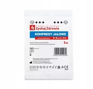 Apteczki i materiały opatrunkowe - Zyskaj Zdrowie, Kompresy Gazowe Jałowe 17n. 10x10cm - miniaturka - grafika 1