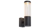 Lampy ogrodowe - Rabalux Katowice 7914 kinkiet zewnętrzny lampa ścienna ogrodowa IP44 1x7W GU10 antracyt/przeźroczysty - miniaturka - grafika 1