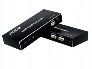 Transmiter Konwerter HDMI na LAN 1080p 60m Sygnał IR AUDIO JACK 3,5mm Aux - Kable - miniaturka - grafika 1