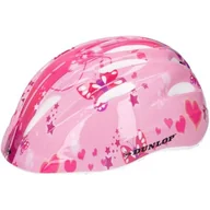 Kaski rowerowe - DUNLOP 1057729 Różowy dla Dzieci ( XS) - miniaturka - grafika 1