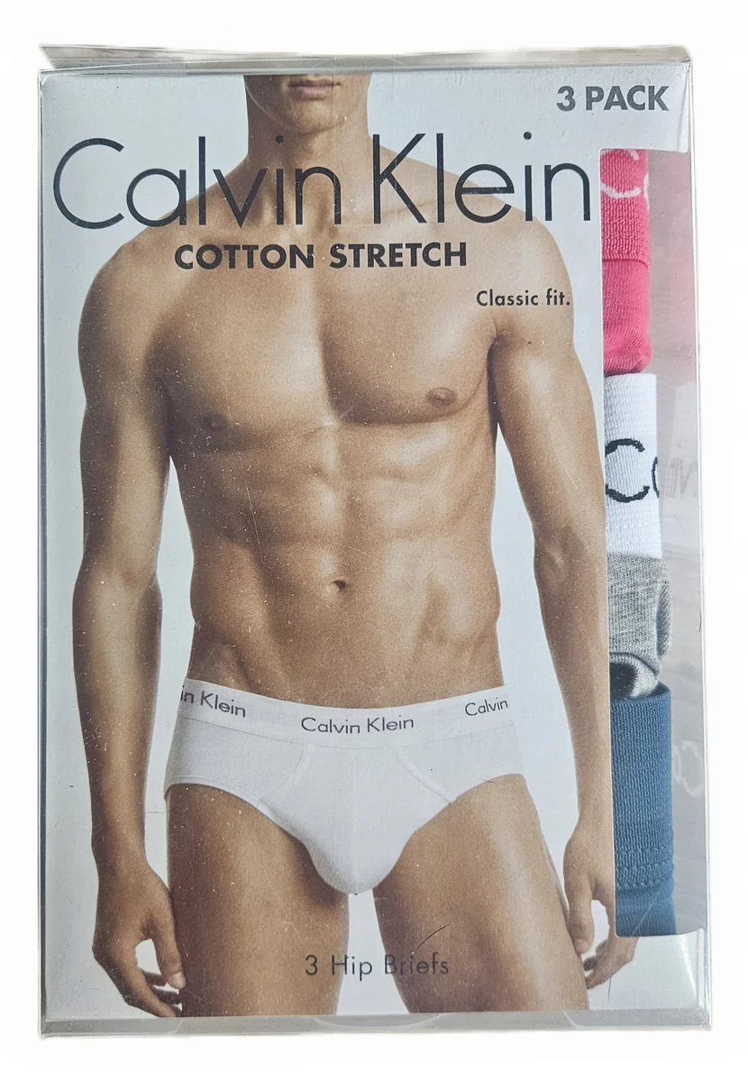 CALVIN KLEIN Majtki Slipy 3-Pack Rozmiar S