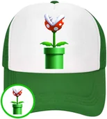 Czapki i chusty sportowe męskie - CZAPKA Z DASZKIEM SUPER MARIO BROS DLA DZIECI LATO ZIELONA BEJSBOLÓWKA - miniaturka - grafika 1