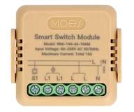 Systemy inteligentnych domów - MOES Przekaźnik dopuszkowy z miernikiem energii Mini Wi-Fi TUYA - miniaturka - grafika 1