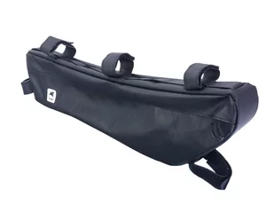 Sakwa Na Rame Romet  Th10-11W  Czarna Et/Logo Romet - Sakwy rowerowe - miniaturka - grafika 1