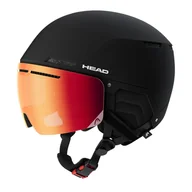 Kaski narciarskie - Męski Kask HEAD CINEMA PRO 326104 – Czarny - miniaturka - grafika 1