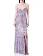 Sukienki - Vera Mont Vera Mont Sukienka damska 8641/4478, fioletowa/srebrna, 42, fioletowy/srebrny, 42 - miniaturka - grafika 1