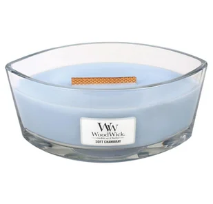 Woodwick Woodwick Soft Chambray 453,6 g Hearthwick świeczka zapachowa - Pozostałe kosmetyki - miniaturka - grafika 2