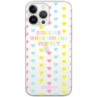 Etui i futerały do telefonów - Etui Babaco dedykowane do Iphone 7 PLUS/ 8 PLUS, wzór: Judge me 001 Etui częściowo przeźroczyste, oryginalne i oficjalnie licencjonowane - miniaturka - grafika 1