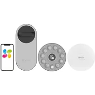 Systemy inteligentnych domów - EZVIZ Zamek inteligentny DL01S + cyberblat wielofunkcyjny DL01CP + centrala HUB A3 - miniaturka - grafika 1