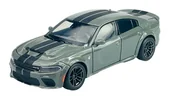 Samochody i pojazdy dla dzieci - TAYUMO 2020 DODGE CHARGER SRT HELLCAT SZARY 1:32 32145013 - miniaturka - grafika 1