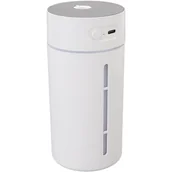 Nawilżacze powietrza - Mini nawilżacz powietrza, 250 ml, ładowanie 5 V przez USB, przenośny nawilżacz samochodowy, inteligentny nawilżacz powietrza z funkcją aromaterapii i - miniaturka - grafika 1