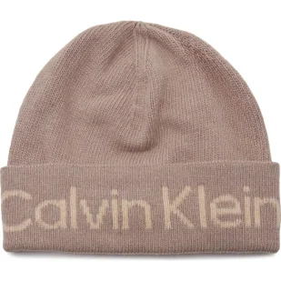 Calvin Klein Czapka | z dodatkiem wełny i kaszmiru - Czapki damskie - miniaturka - grafika 1